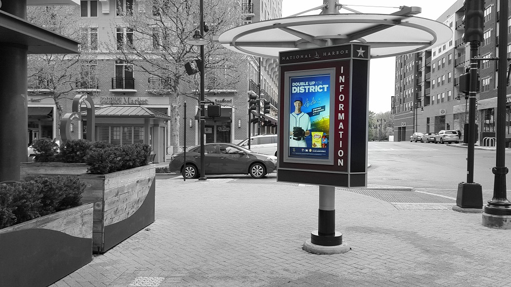 Digital Kiosk Washington DC National Harbor 020K
