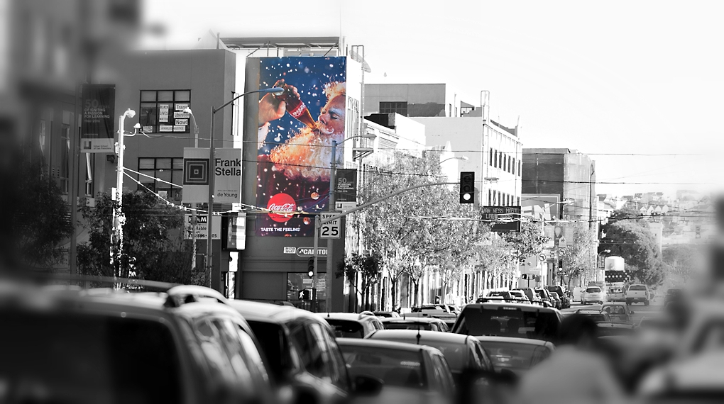 Billboards & Wallscapes for Van Ness - Union Street - Mission 